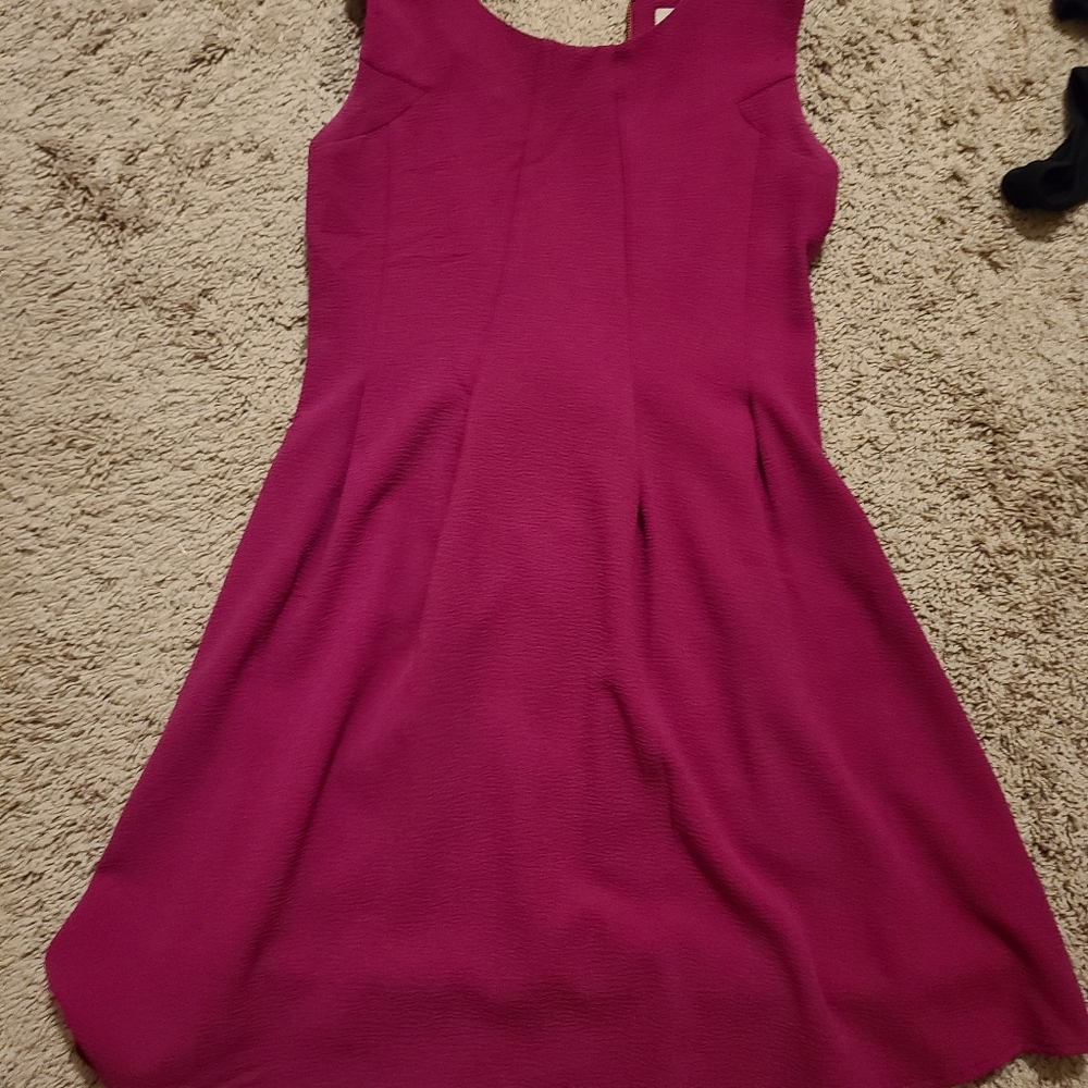 Fuchsia cocktail dress